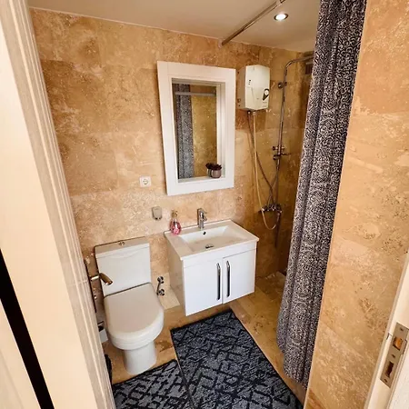 Aden Aparts - Kalkan 1 Bedroom Flat With Pool & Sea View Lägenhet *